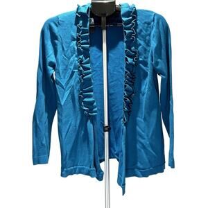 Ava Women's size large blue cardigan